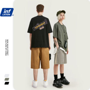 "RATIONAL EXPERIMENT" Embroidered T-shirt