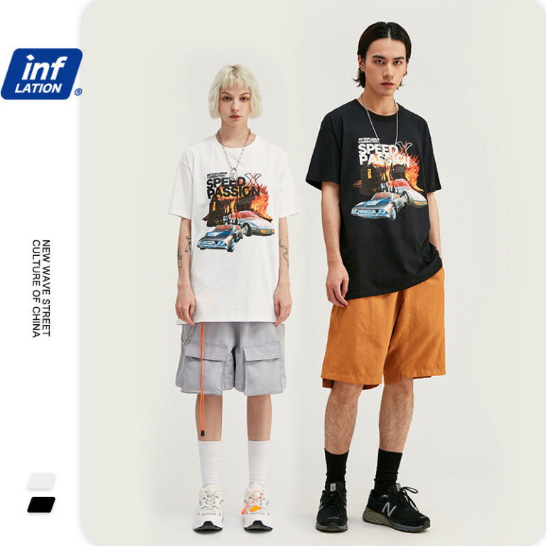 "Speed X Passion" Printed T-shirt
