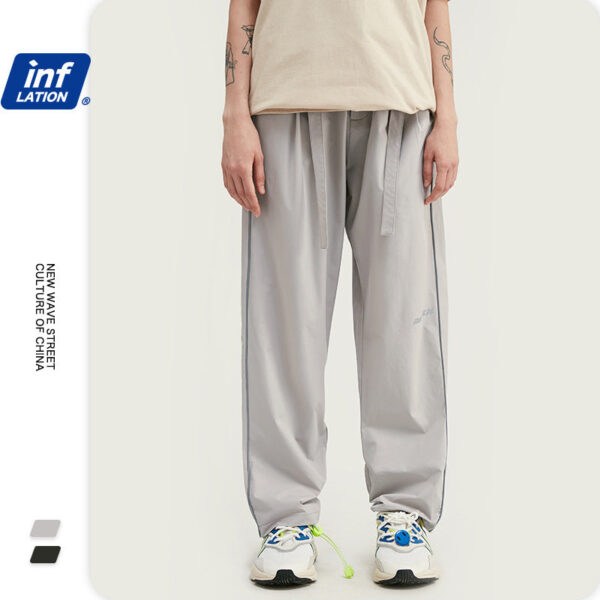 "Mechanical" Reflective Casual Trousers