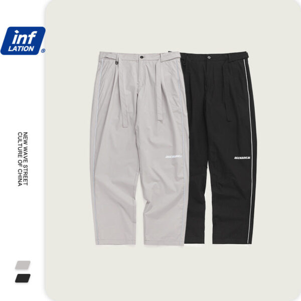 "Mechanical" Reflective Casual Trousers