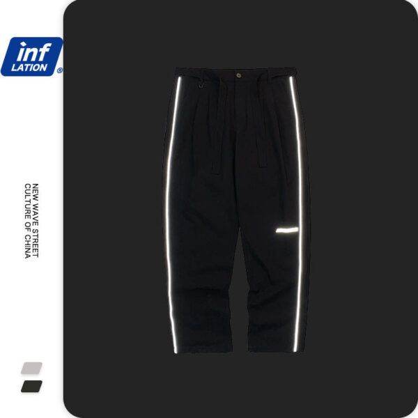 "Mechanical" Reflective Casual Trousers