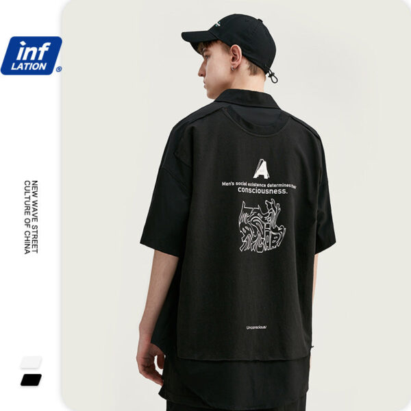 "Men's social existence determine their Consciousness" Printed T-shirt