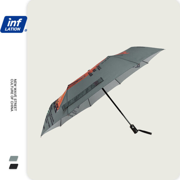 "FXXK FAKE FRIENDS!" Printed Umbrella
