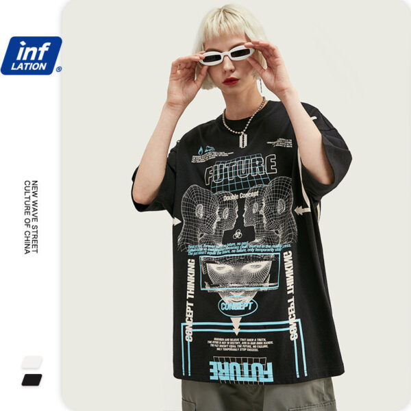 "FUTURE" Technology Coming Printed T-shirt