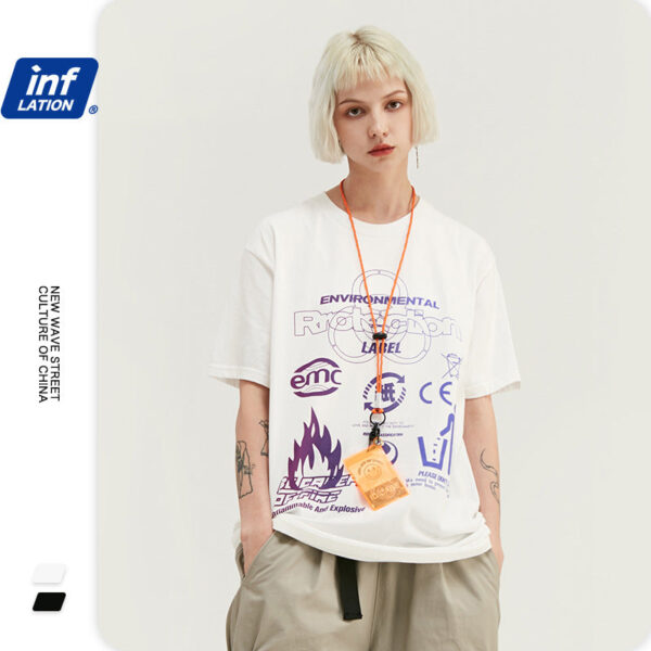 "Environmental Protection" Printed T-shirt