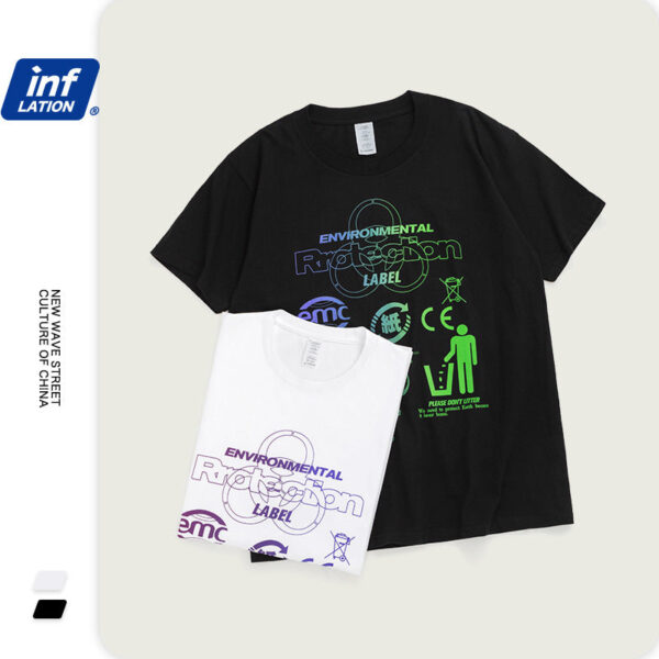 "Environmental Protection" Printed T-shirt