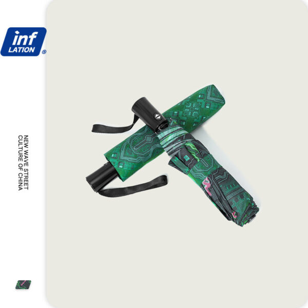 "Print The Nervous System" Print Umbrella