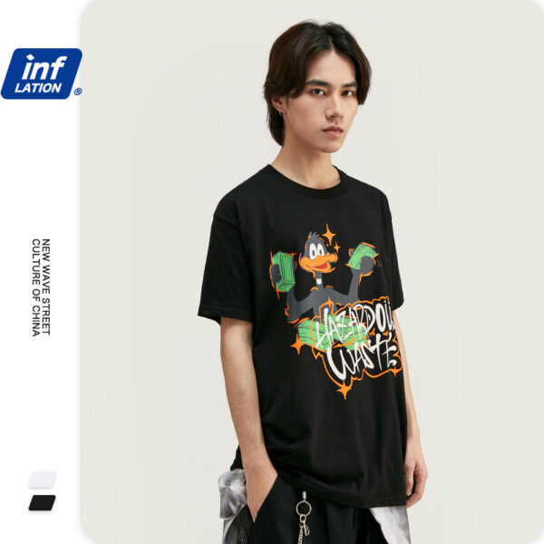 "Hazardous Waste" Printed T-shirt
