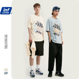 "PASSION" Printed loose short-sleeved T-shirt