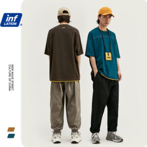 "Politics" Two-Tone Contrast T-shirt