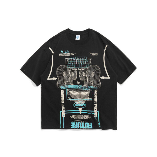 "FUTURE" Technology Coming Printed T-shirt