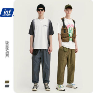 "Mechanical" Drawstring Pants