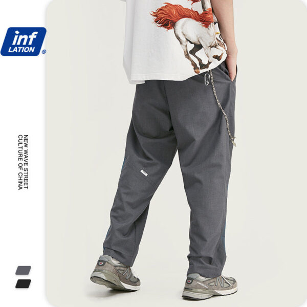 "Machine" Straight Pants