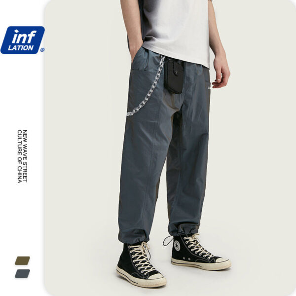 "Mechanical" Drawstring Pants