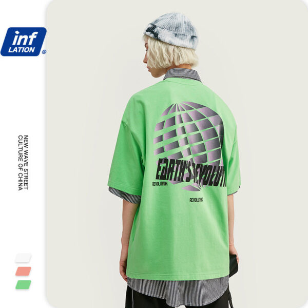 "Earth Revolution" Printed T-shirt