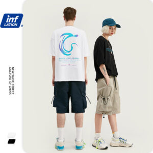 "LIFE IS A LONG JOURNEY" Printed T-shirt