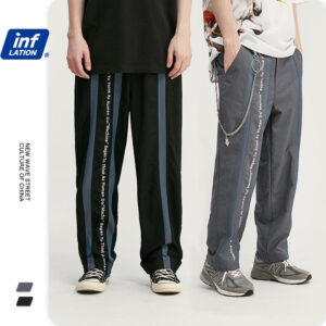 "Machine" Straight Pants