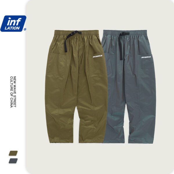 "Mechanical" Drawstring Pants
