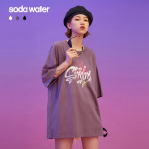 "Environmental Protection" Graffiti Printed T-shirt