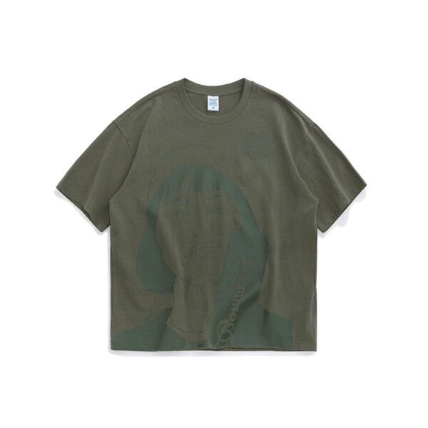 "BOUNDARIES" Printed T-shirt