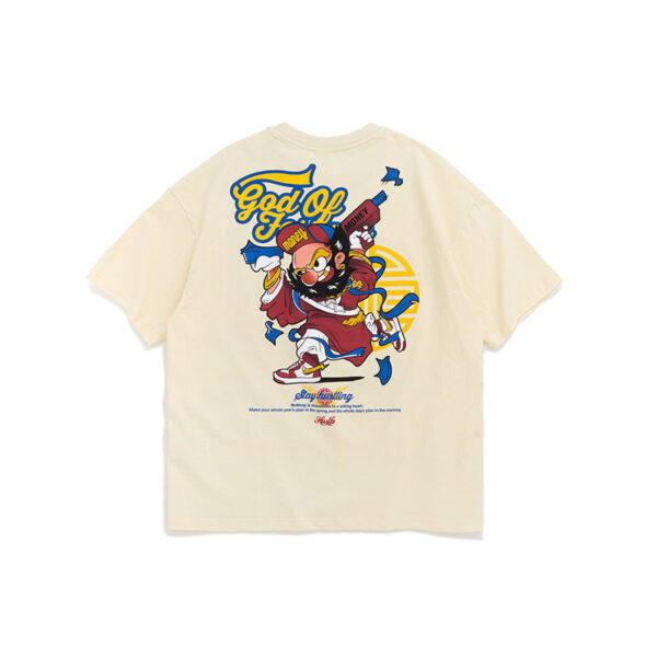 "MONEY" God of Fortune Printed T-shirt