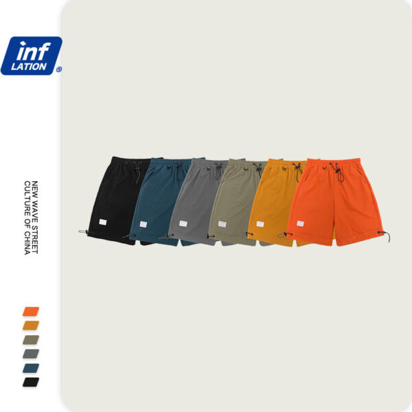 "AWAKENING" Loose Elastic Shorts