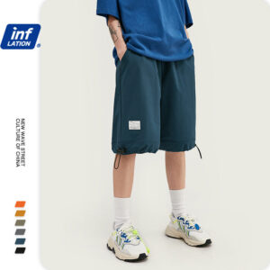 "AWAKENING" Loose Elastic Shorts