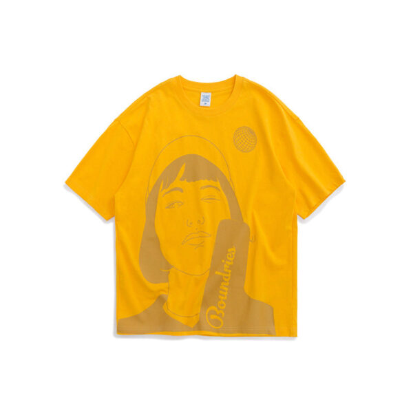 "BOUNDARIES" Printed T-shirt