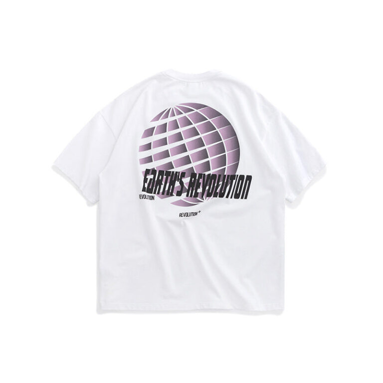 "Revolution" Earth's Revolution Printed T-shirt