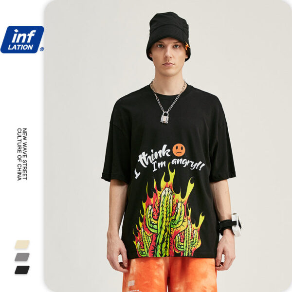 "I think I'm Angry" Printed T-shirt
