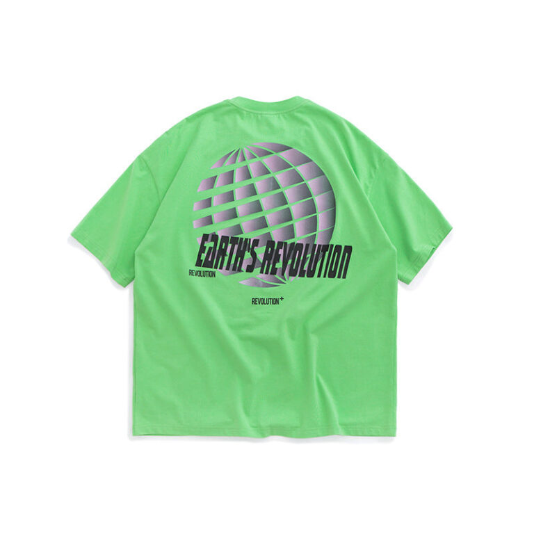 "Revolution" Earth's Revolution Printed T-shirt