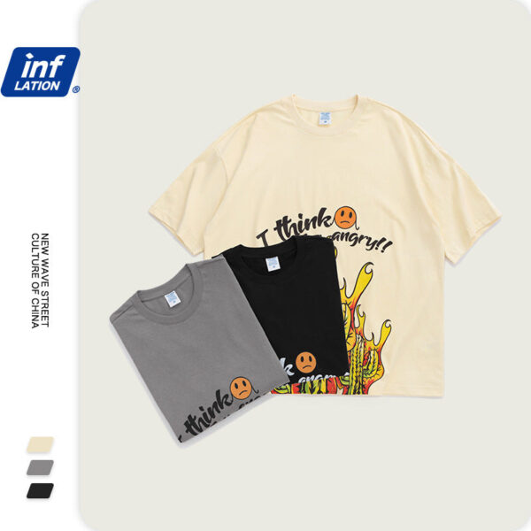 "I think I'm Angry" Printed T-shirt