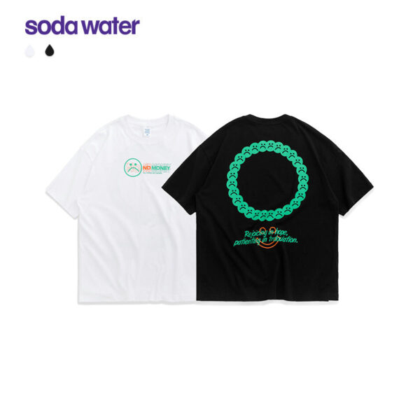 "NO MONEY" Printed T-shirt