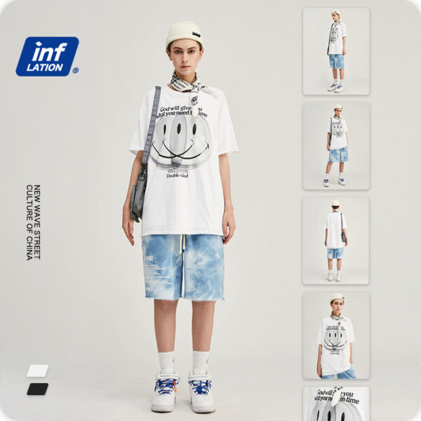 "DOUBLE SIDED" Printed T-shirt