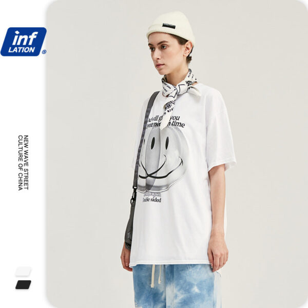 "DOUBLE SIDED" Printed T-shirt