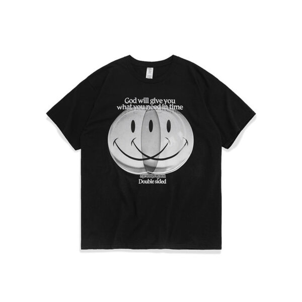 "DOUBLE SIDED" Printed T-shirt