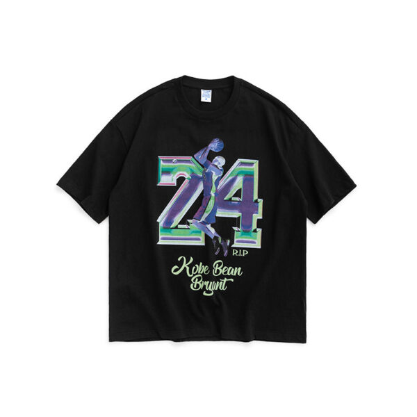 "Kobe24 BE BAYANT" Printed  T-shirt