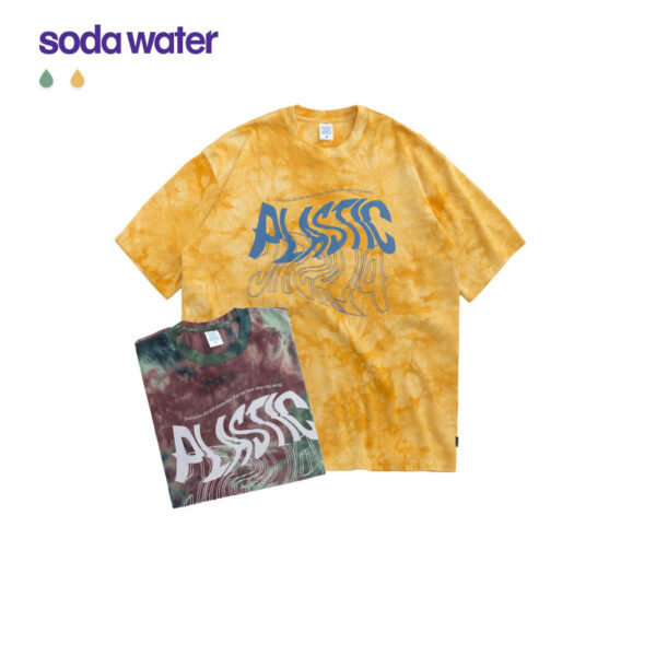 "PLASTIC" Tie-Dyed T-shirt