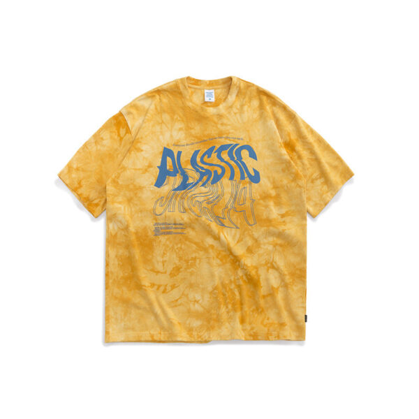 "PLASTIC" Tie-Dyed T-shirt