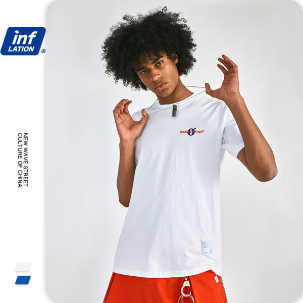 "ENTHUSIASM" Printed short-sleeved T-shirt
