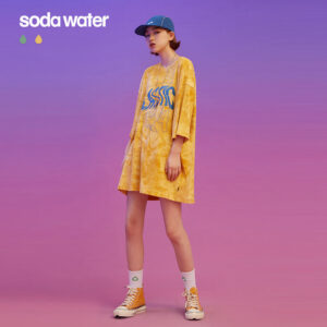 "PLASTIC" Tie-Dyed T-shirt