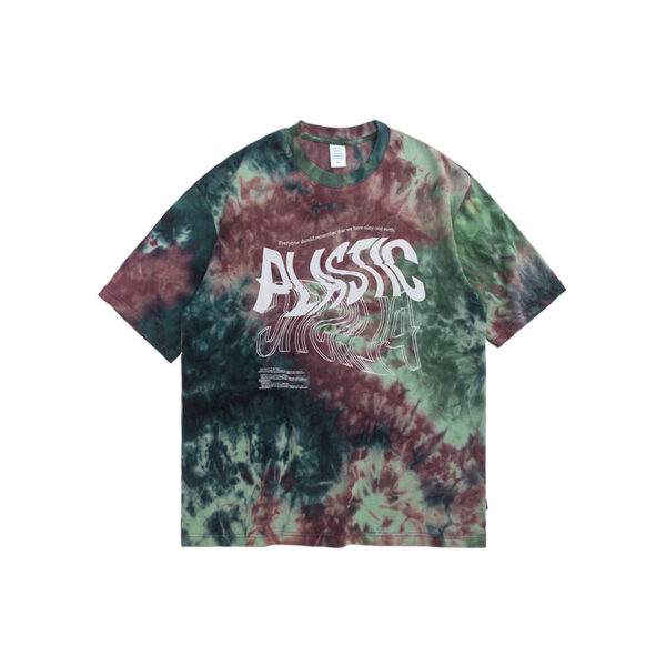 "PLASTIC" Tie-Dyed T-shirt
