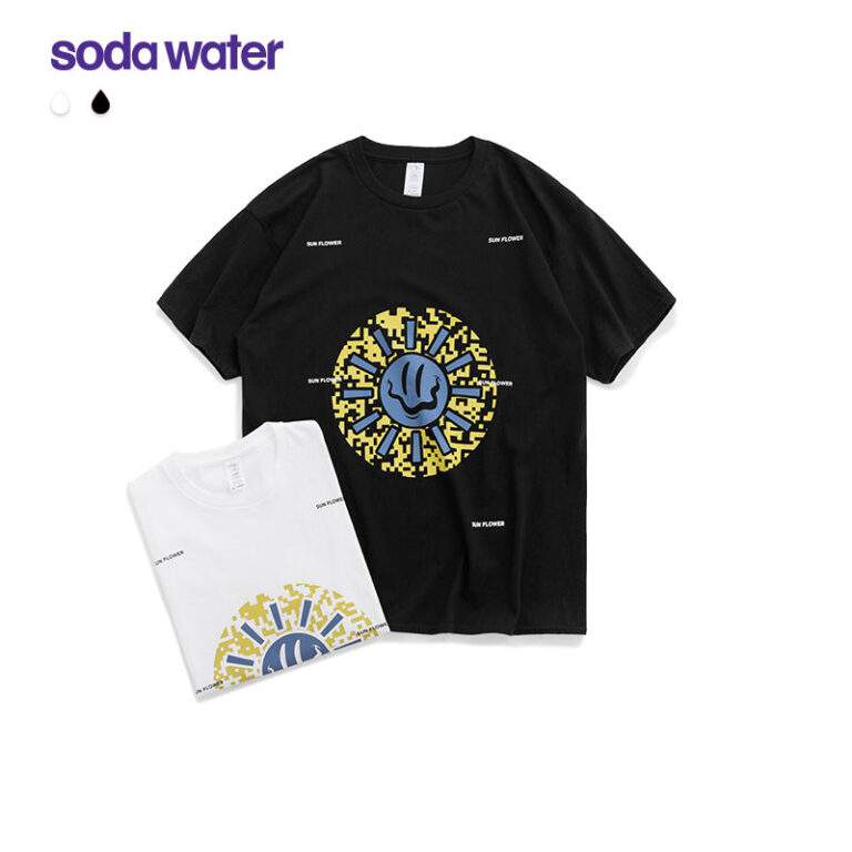 "QR Smiley" Printed T-shirt