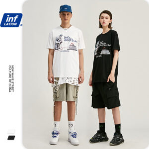 "GOD WILL GIVE YOU WHAT YOU NEED IN TIME." Printed T-shirt