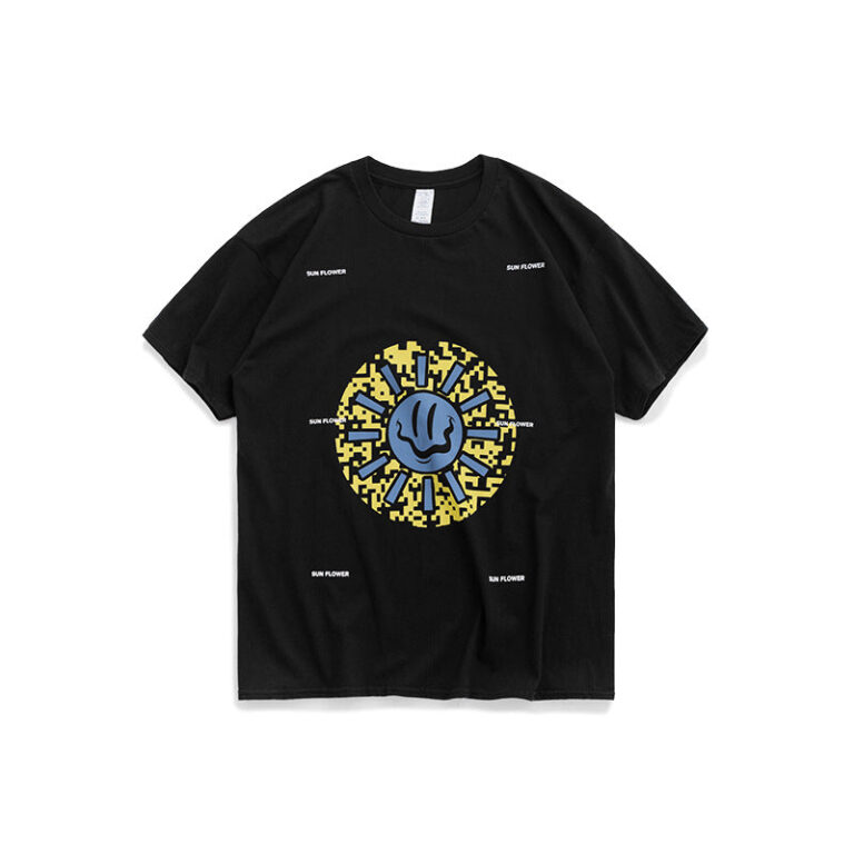 "QR Smiley" Printed T-shirt