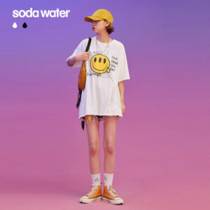 "Fake Laugh" Printed T-shirt