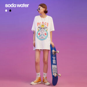 "PEACE" Nuke Printed T-shirt