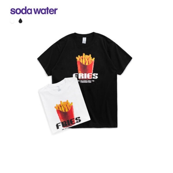 'FRIES" Printed T-shirt