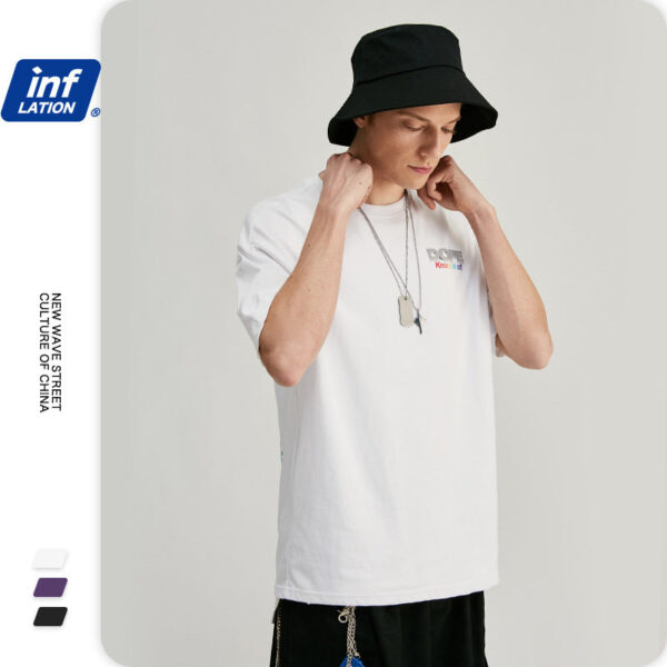"Dope" KNOCK IT OFF Printed loose short-sleeved T-shirt