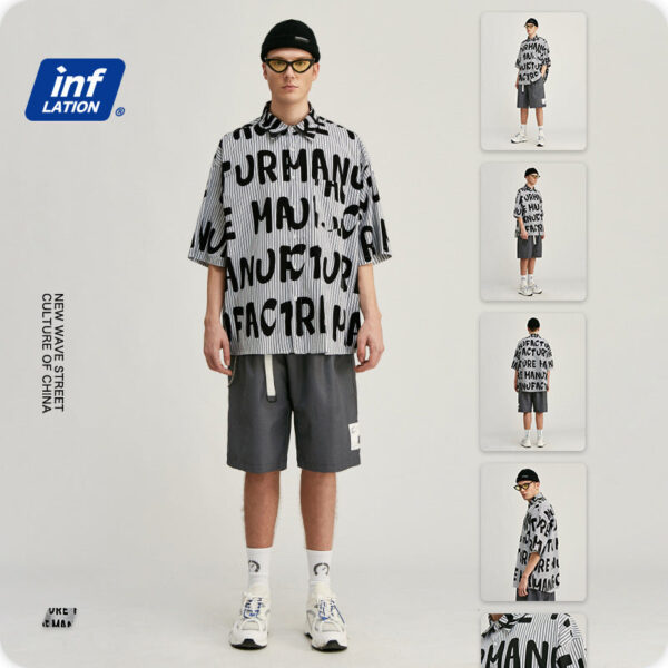 "MANUFACTURE" Printed Shirt